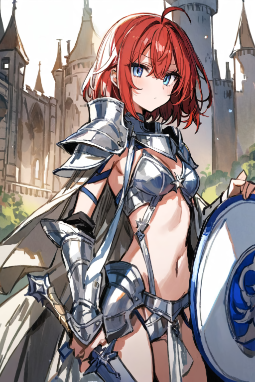 『乙女骑士』剑与盾·索蕾娅