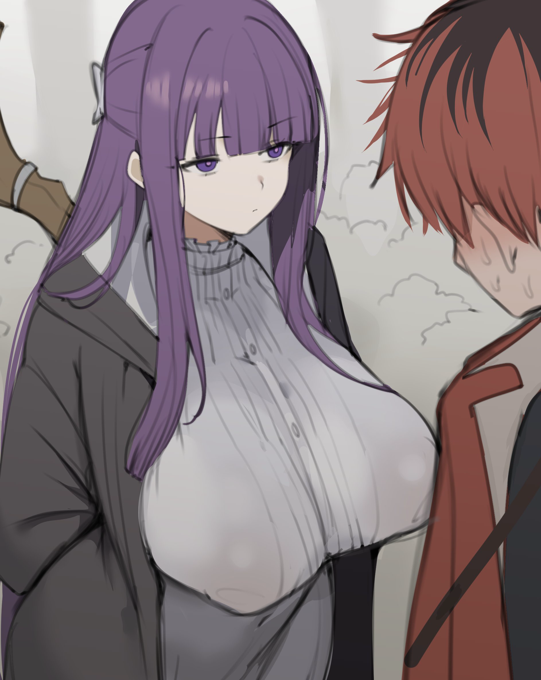 被迫为你乳交口爆吞精的菲伦