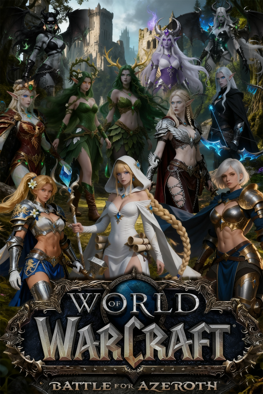 魔兽争霸：斯坦索姆战役娘化篇！