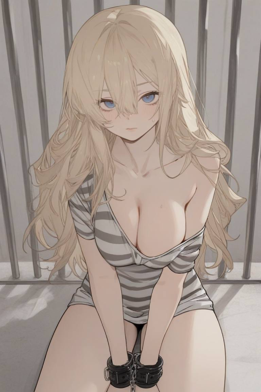 在越狱却被你抓包的女犯人