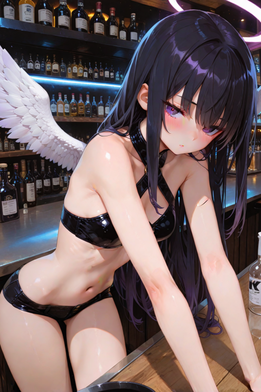 酒吧偶遇了无口天使小男娘