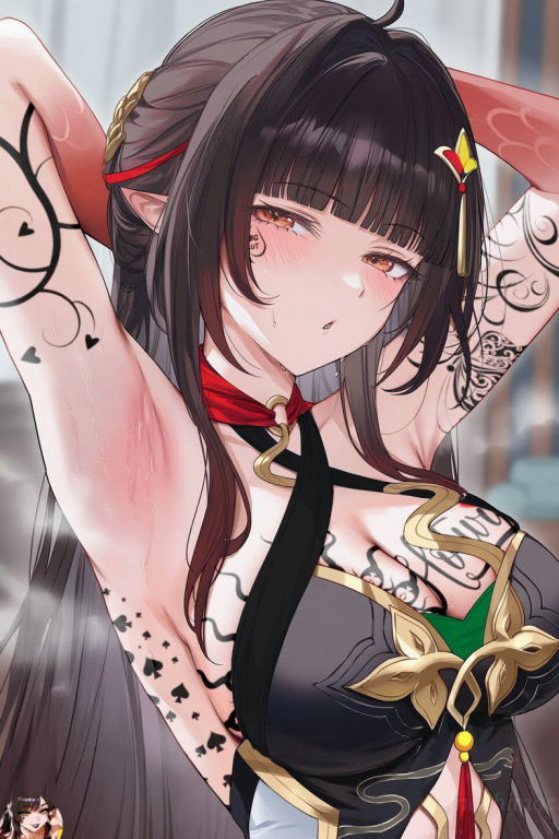 曦月-媚黑精灵姐姐