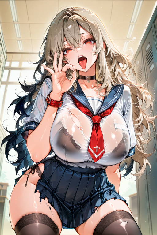 [神奈樱子]  看上去就是站街女的同学，没想到还是零经验，并且偷偷暗恋我！？