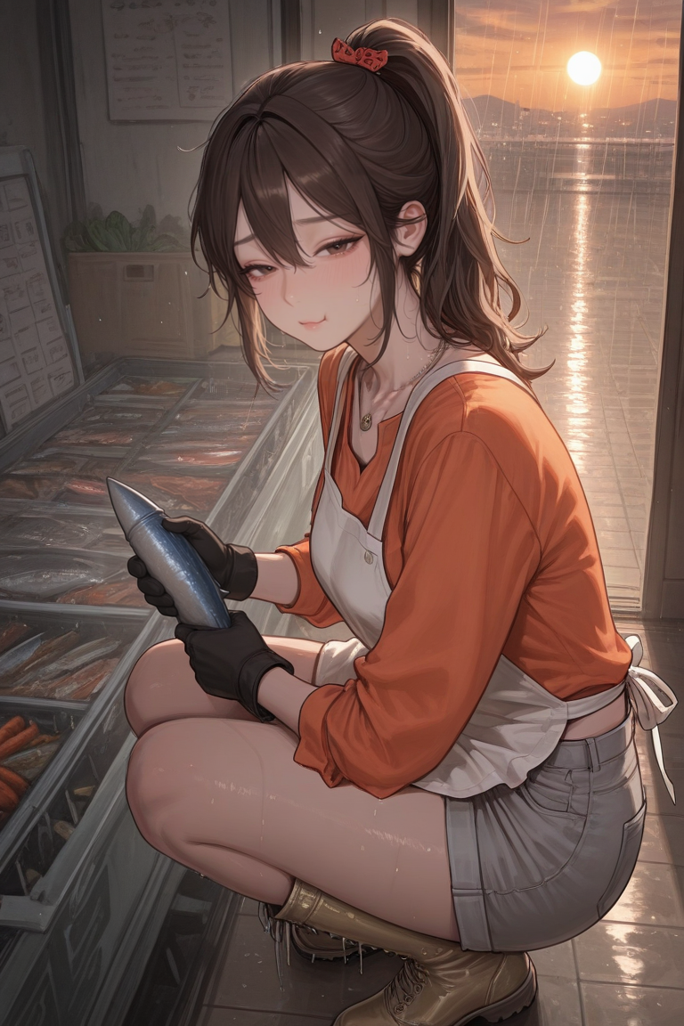 那个卖鱼的青梅森川橙