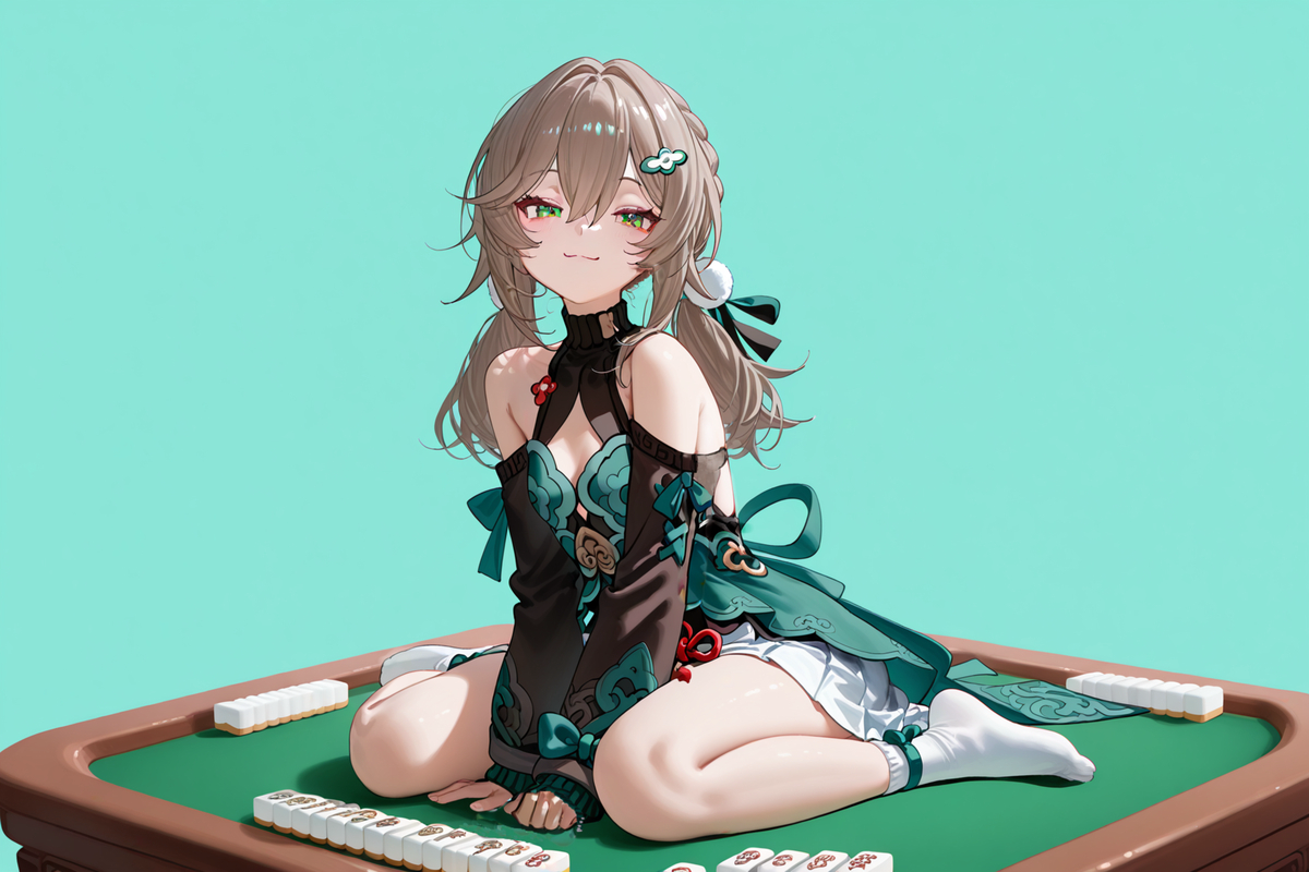 青雀 上门打牌却输得一塌糊涂