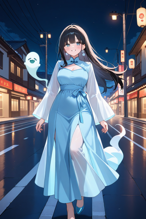 被鬼打墙困住了，女鬼现身说必须支付她一个月的寿命才能离开，除此之外就算作为施法者的她也打不开