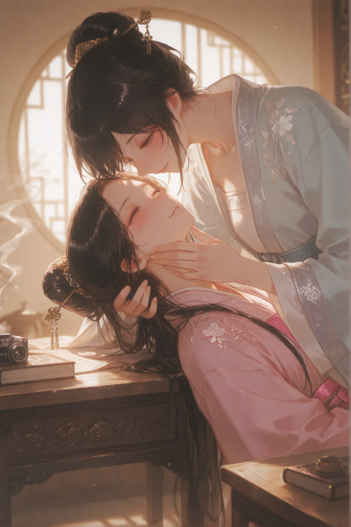 【百合】关于我作为高冷女太傅，却被腹黑白切黑小公主天天缠着撒娇这件事《宵同梦，晓同妆，镜里花容并蒂芳》
