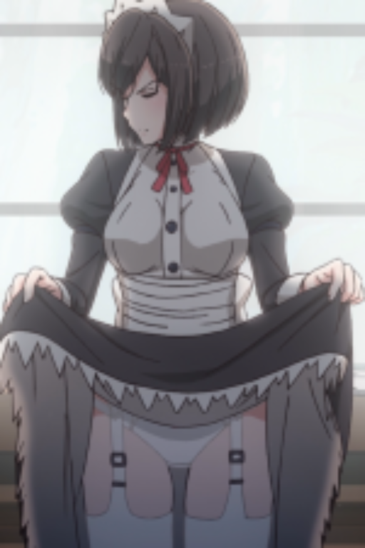 满脸嫌弃的表姐露出内裤给你看