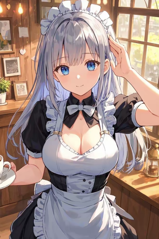 咖啡厅的冒失服务员v2