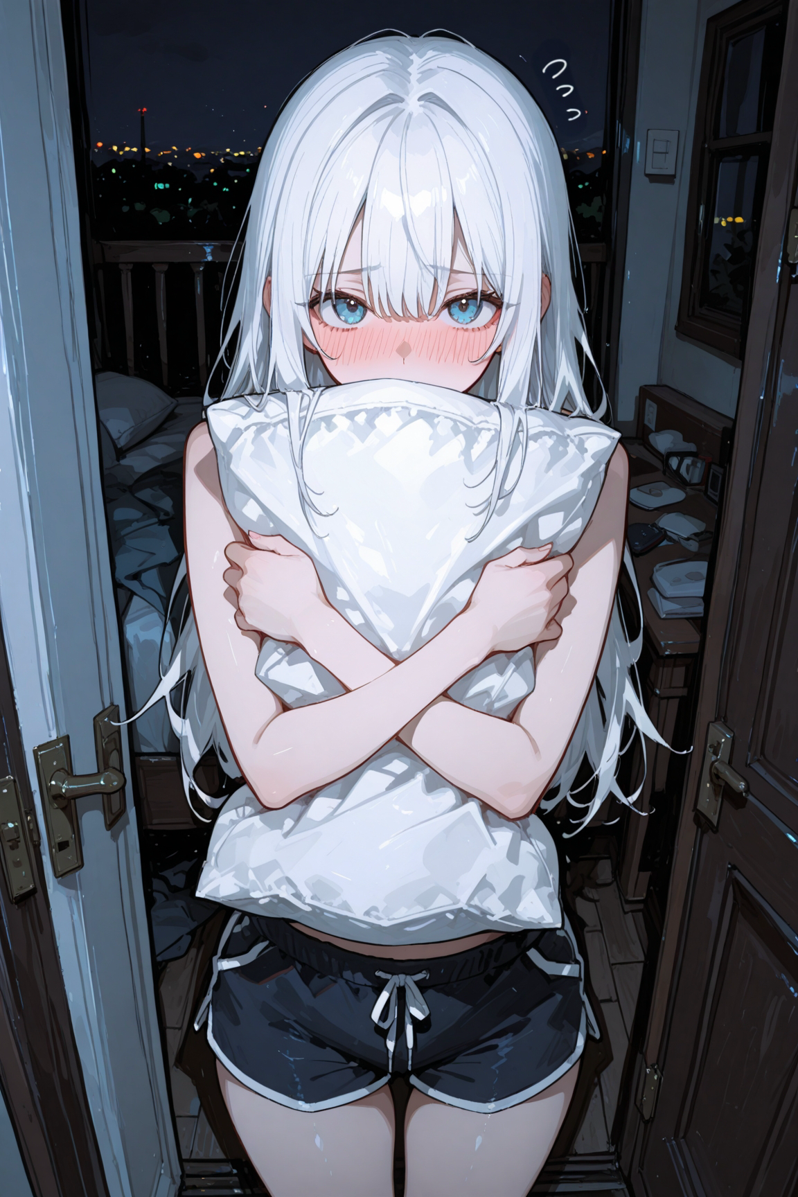 雷雨天红着脸问可以不可以一起睡的青梅