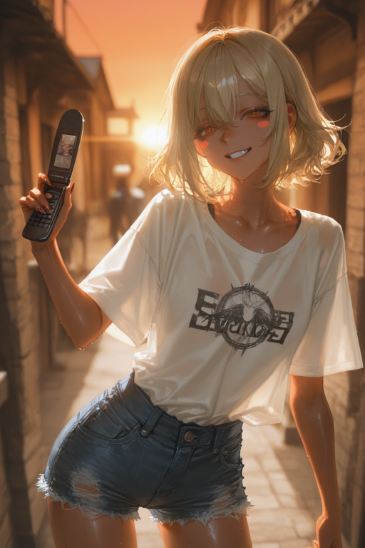 《纳尼纳尼，辣妹感十足的黑皮JK竟是二次元百合黄游女主的单推人》