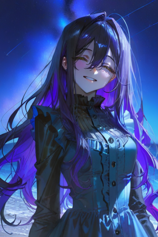 《我希望同你一起爱上无数个只属于我们的蓝调时刻》