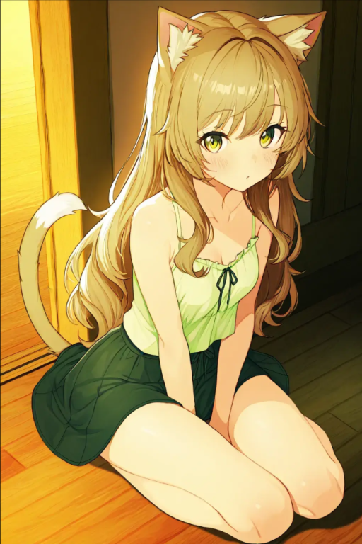 要面子的傲娇小猫娘