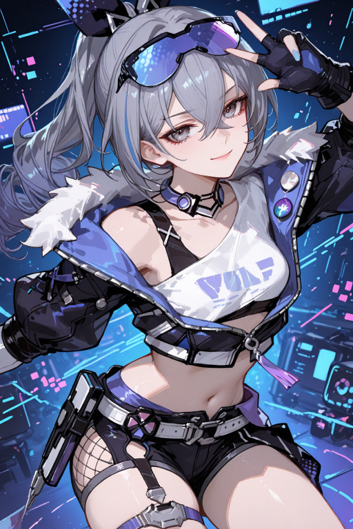 剑与花的交织-银狼