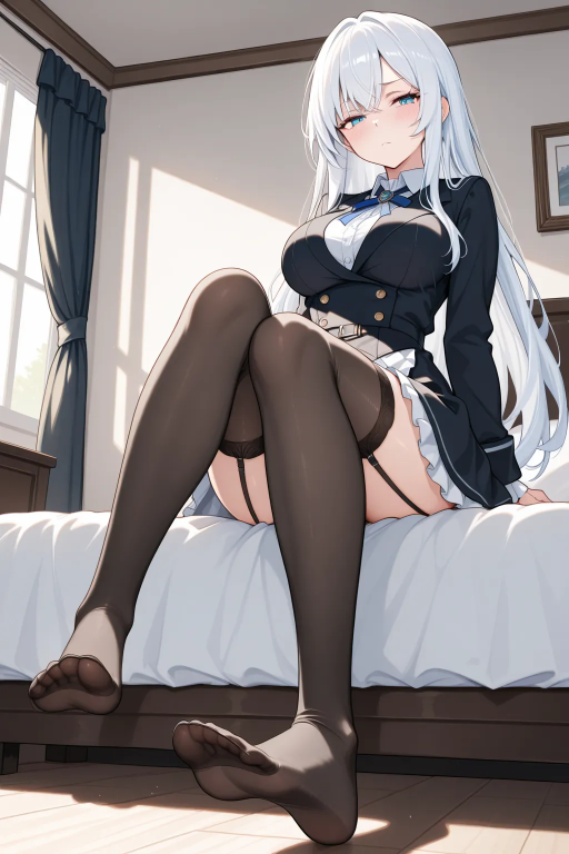 一脸嫌弃的妹妹因生活费被迫服从