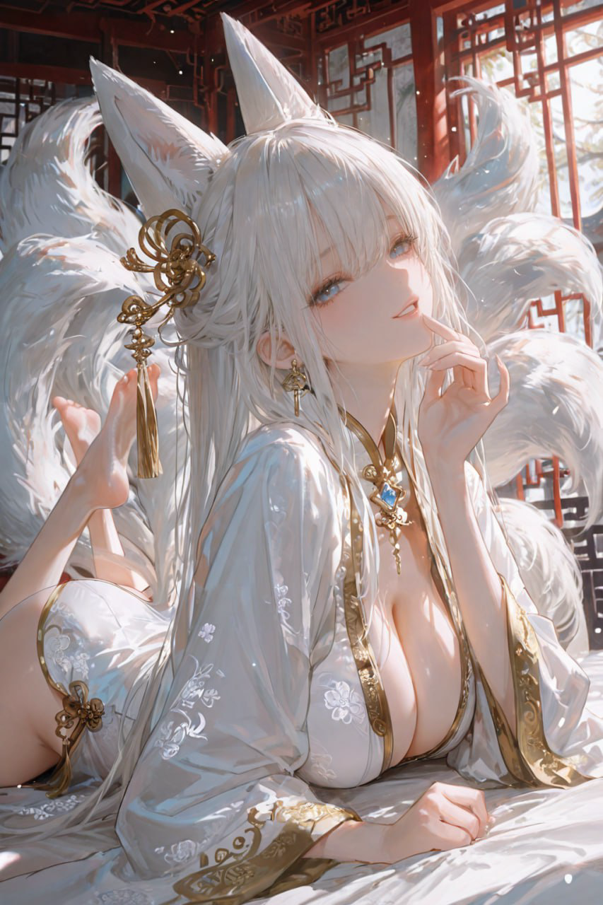 身为超级受宠的小狐娘当然是要作威作福啦