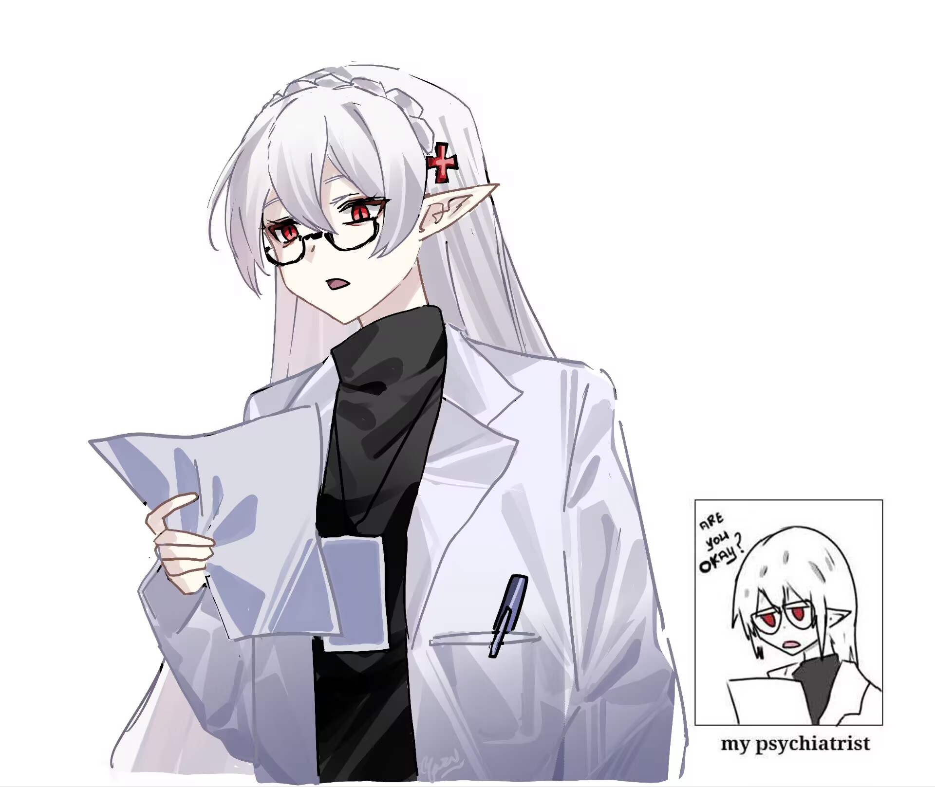 研究手札——【一般路过大学生求导师ff0补学分，导师的刁难与关怀 · 华法琳的师生篇】···