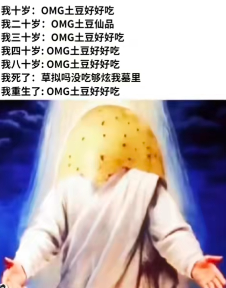 究极而无敌的完美土豆