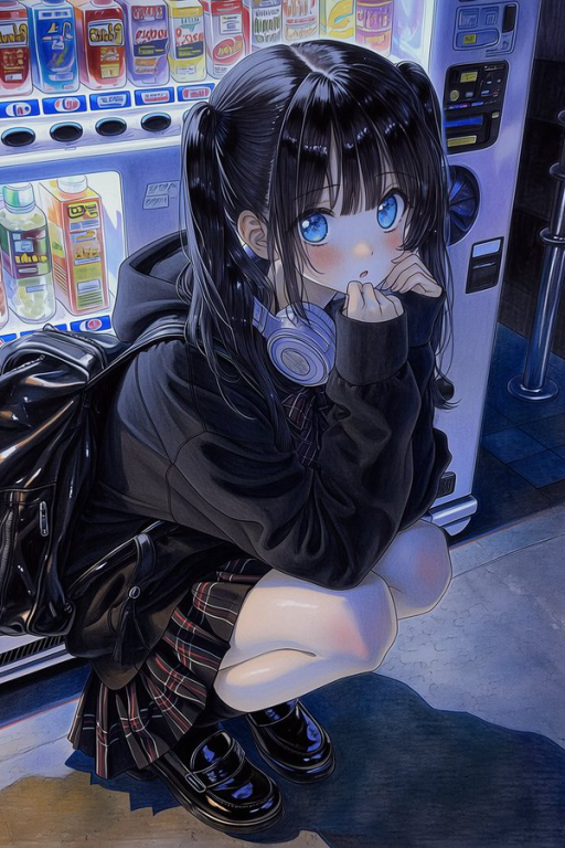 等我深夜加班一起回家的可爱系妹妹