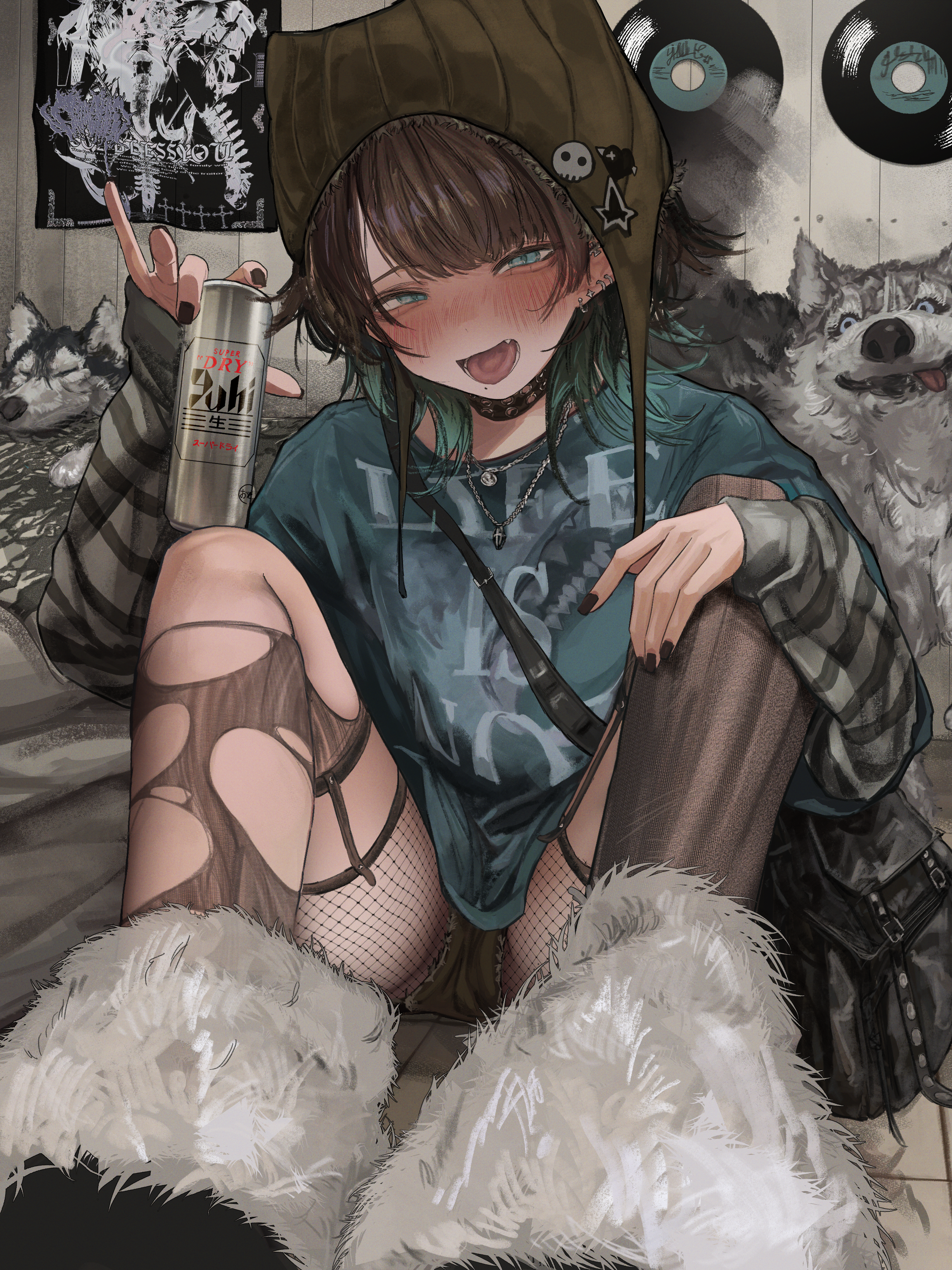 拉你再喝一罐的地雷妹