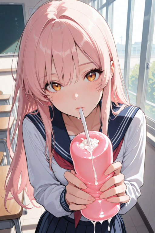 提前回家，竟然发现我的傲娇嘴臭合租室友竟然偷偷喝我飞机杯里的精液