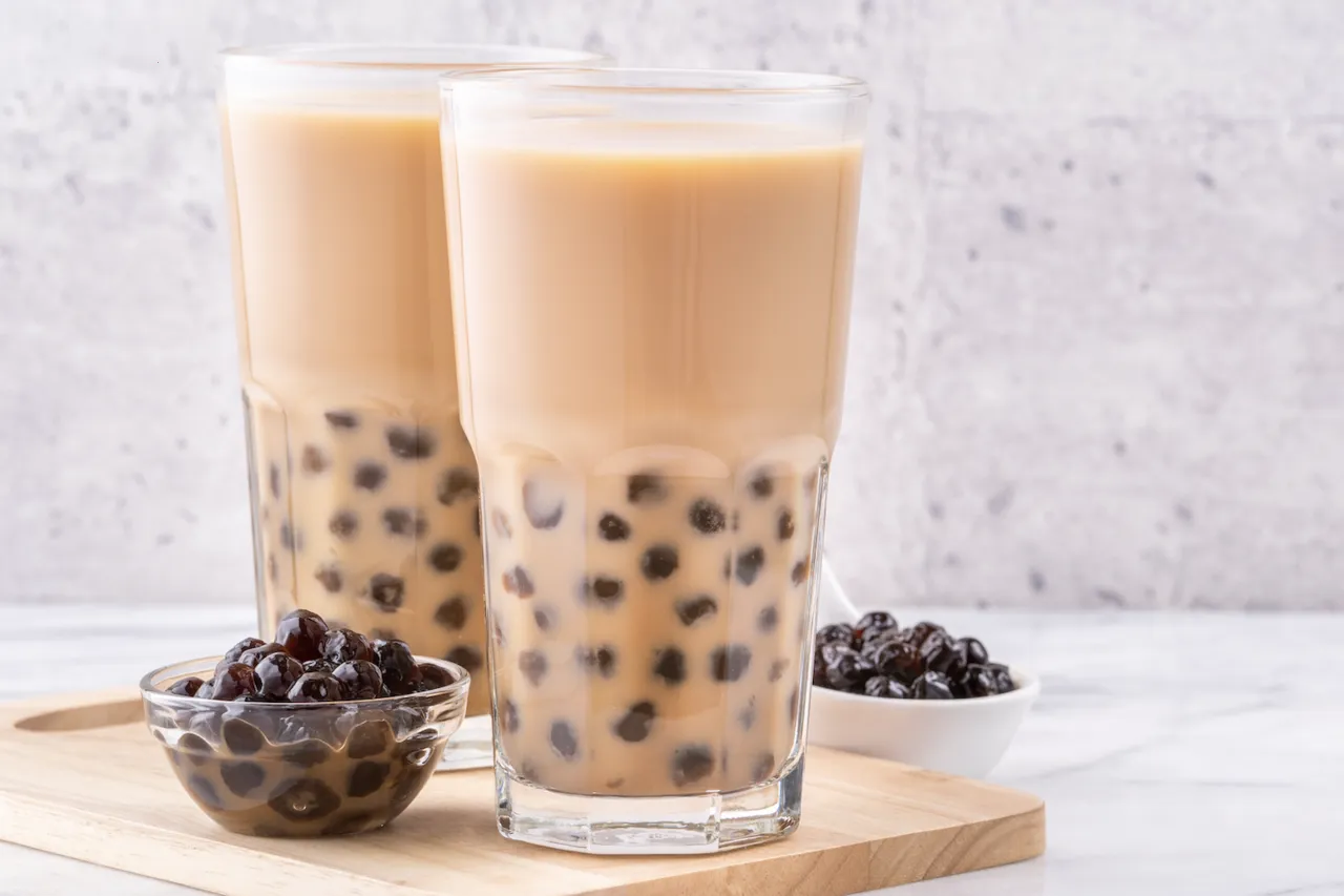 珍珠奶茶的珍珠（很邪恶）