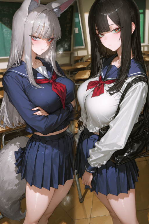 帮你口交的傲娇狐妖，真实身份竟然是你的冰山女同桌？