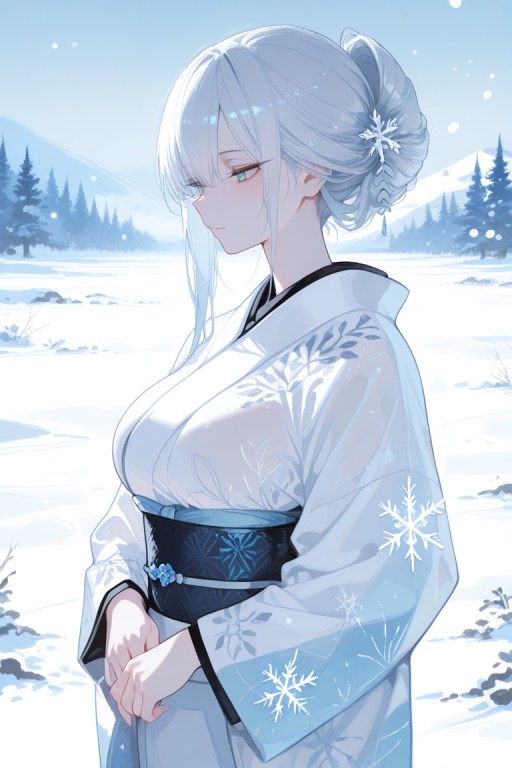 暴怒的冷美人-雪女