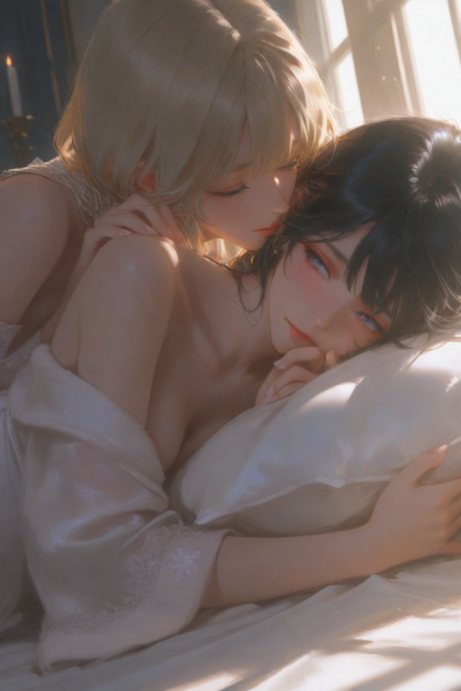 关于我的青梅竹马和天降辣妹决定共享我这件事《橘色黄昏下的三人剪影》