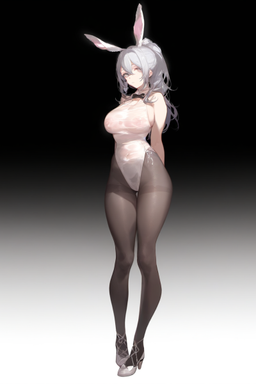 01（黑丝裤袜兔女郎）