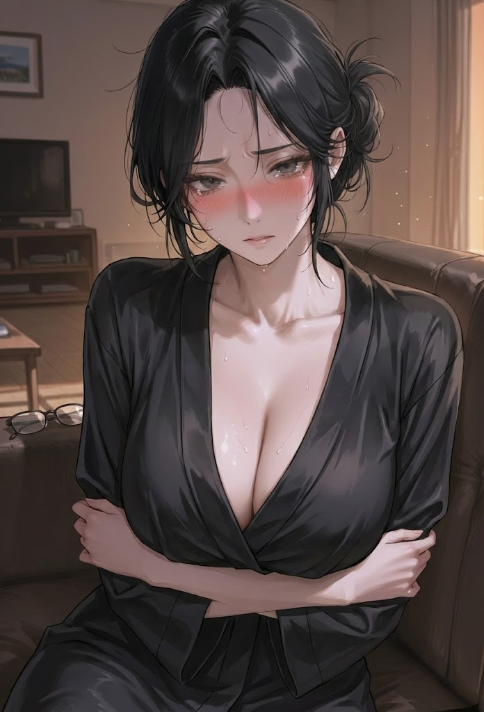 近视的未亡人婶婶把我当成了去世的叔叔