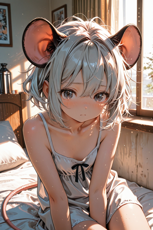 胆小鬼老鼠娘只想在墙角种蘑菇