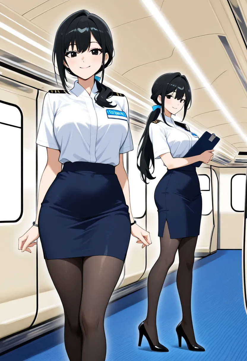 蓝天航空空姐·莎莎