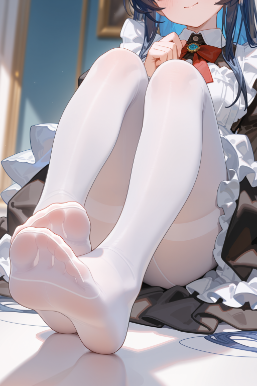 最爱的白丝穿搭博主竟是自己的小恶魔妹妹