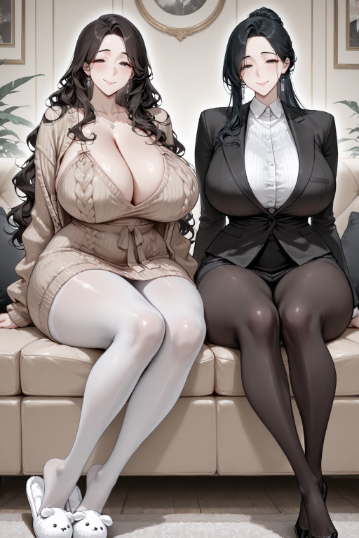 两个妈妈在中秋这天一起上门问我要跟谁?