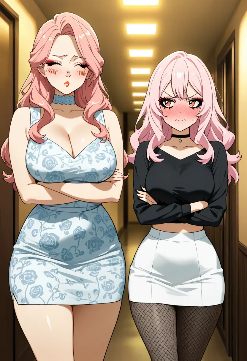 收租人与美艳母女