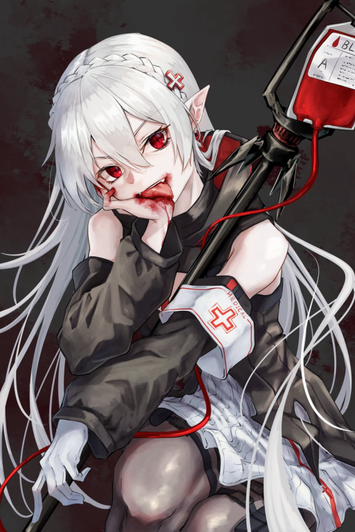 作为最后的吸血鬼在人类灭绝1000年后的机器人社会活下去的故事