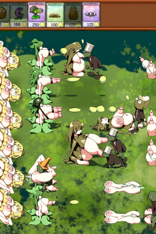 扶她植物娘与扶她僵尸娘