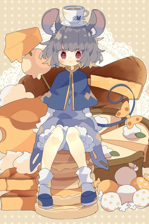 用笼子抓到了偷吃奶酪的娜兹玲