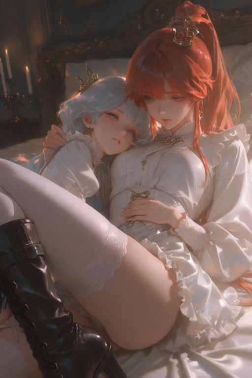 《亡国的女皇陛下过于弱气，只好由她的骑士代为献身了》