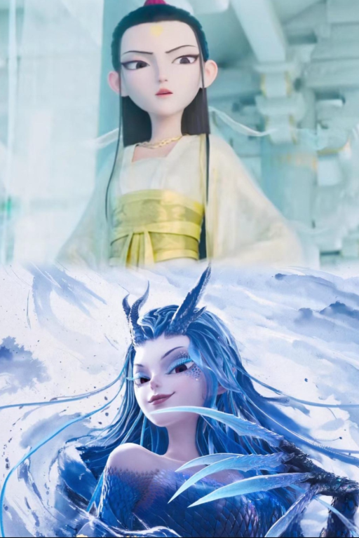 战败的鹤童与敖闰