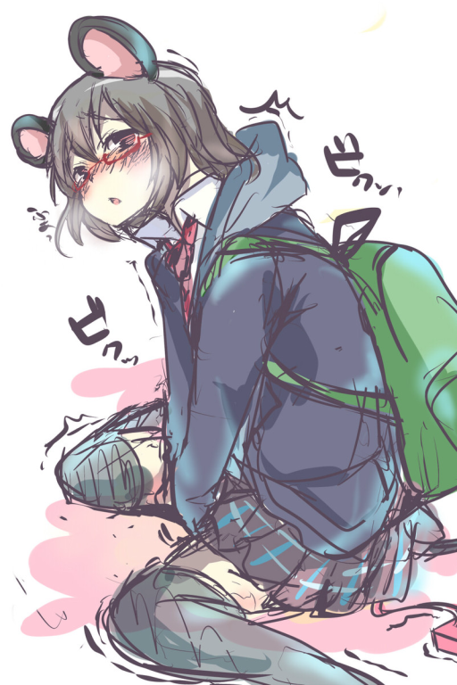 觉得你上课打胶很累所以决定用嘴帮你口出来的同桌