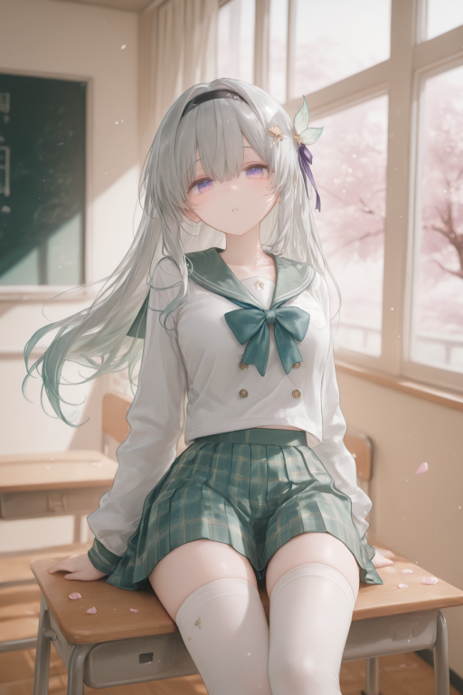 为了与你共赴一场不存在的校园约会，身为兵器少女的我换上了这身决胜JK