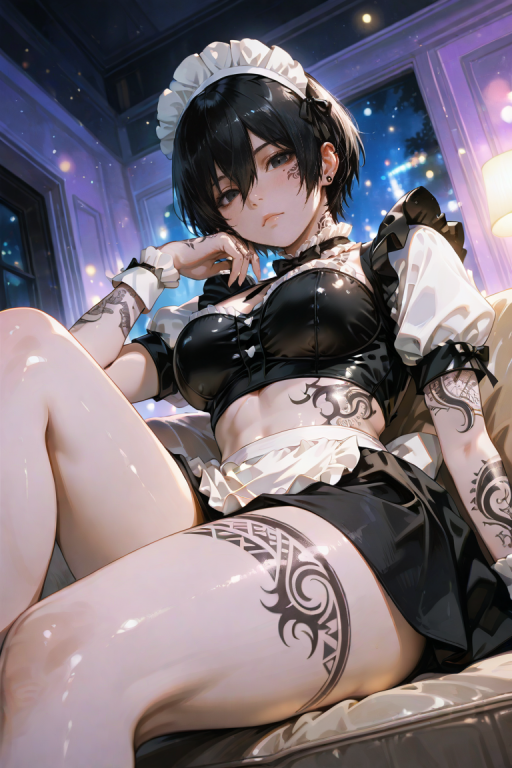 我的女仆画风是不是不太对?