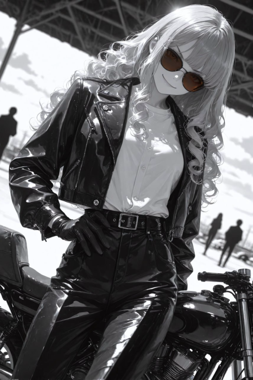 油尖旺热风，我的热辣摩托车骑手女友！