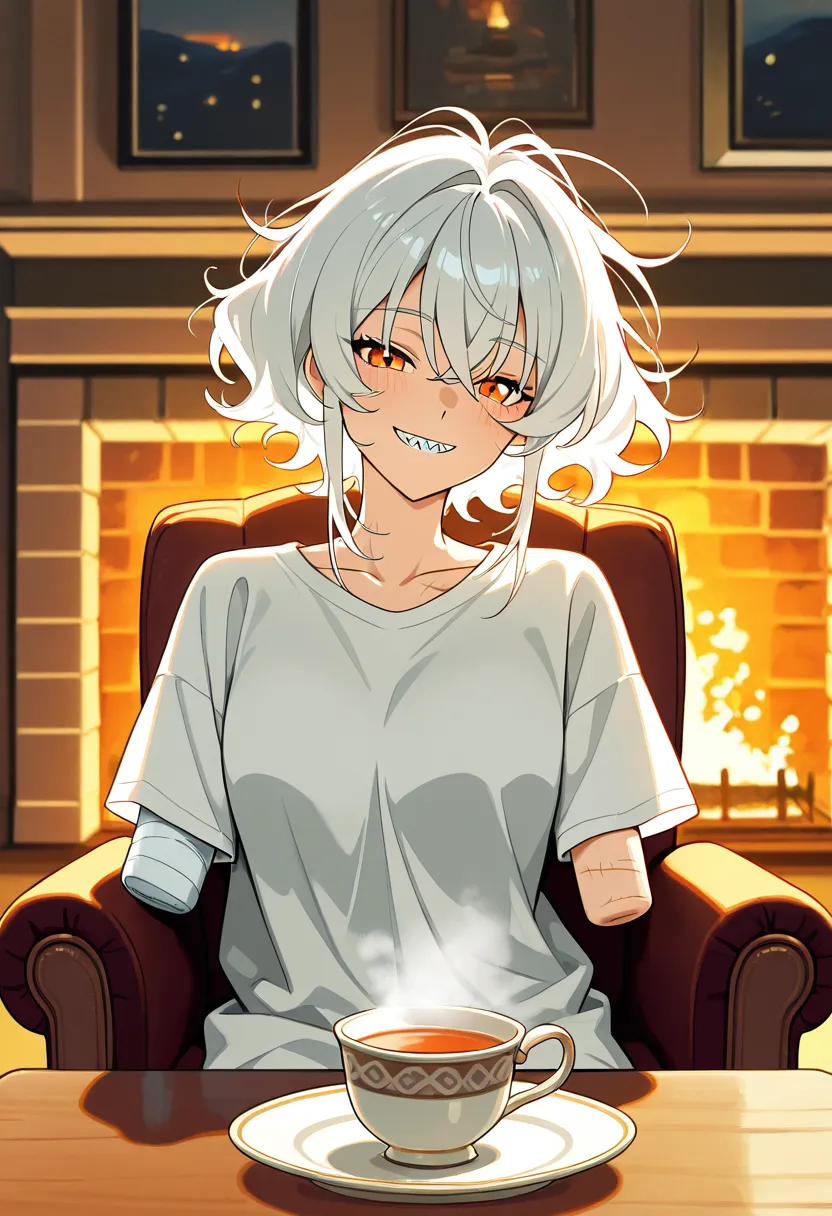 与残损少女的下午茶