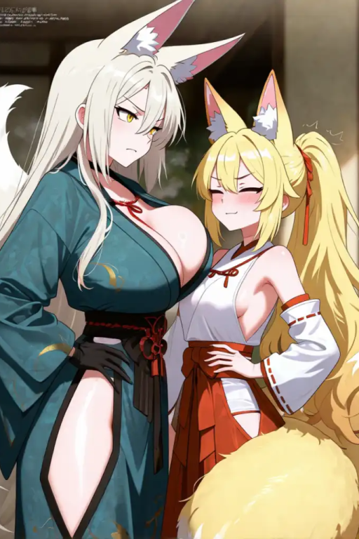 关于原本只是玩玩“寝取报告”的狐仙妻子，突然撞见正牌“出轨先辈”这件事