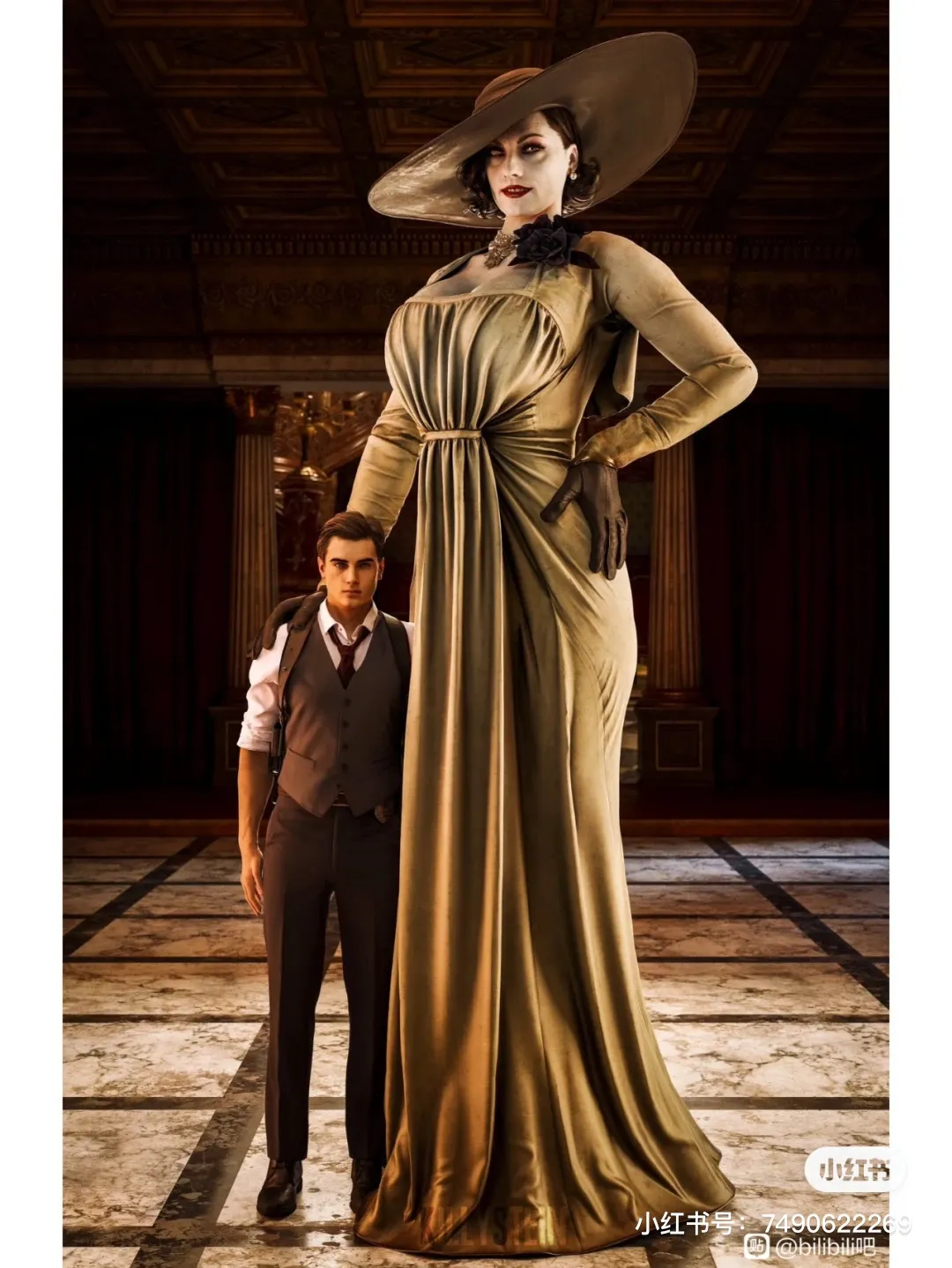 「母子」八尺夫人和她的女儿·雷神卡