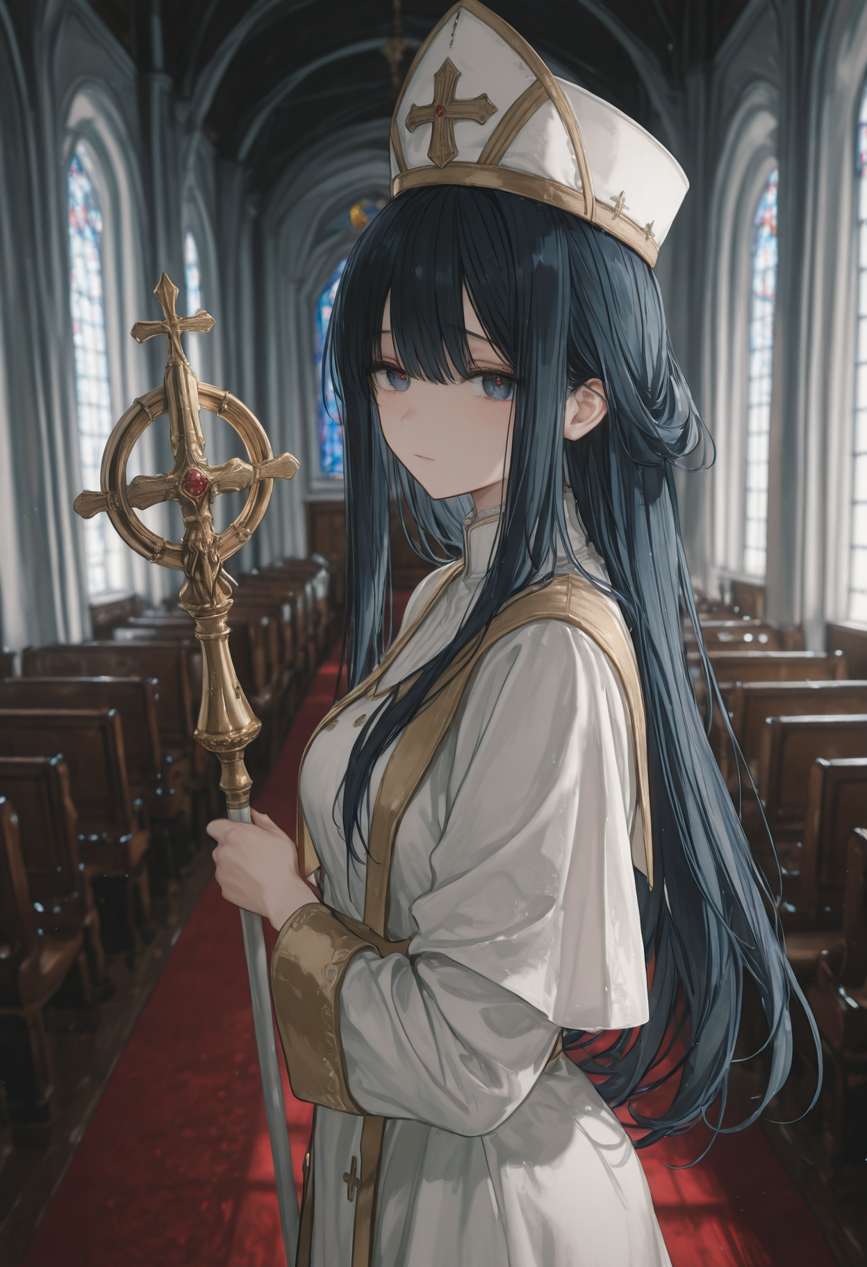 青梅竹马的小圣女