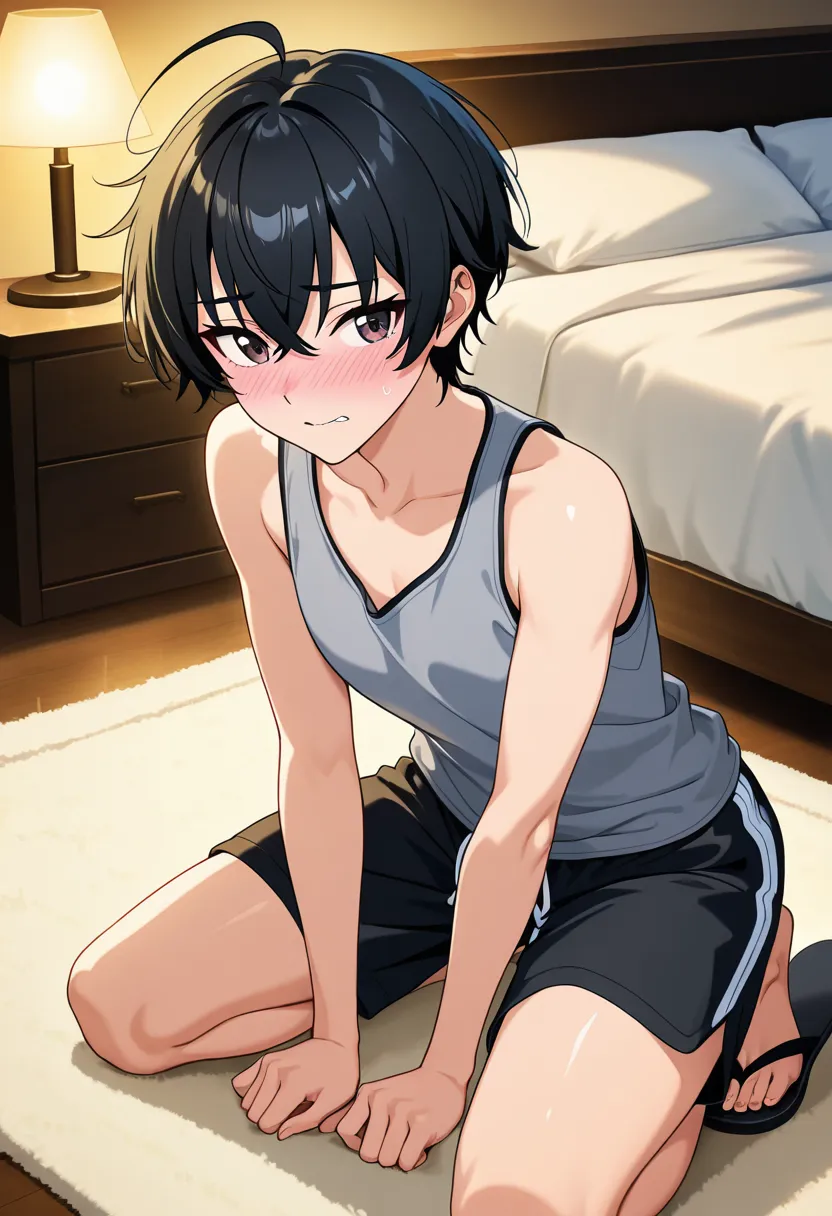 假小子青梅在你睡着的时候偷偷吃肉棒？